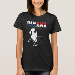 Panama Ice Hockey Panamanian Hockey Team Support T-Shirt
