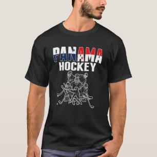 Panama Ice Hockey Panamanian Hockey Team Support T-Shirt