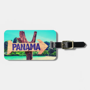Panama Luggage Tag