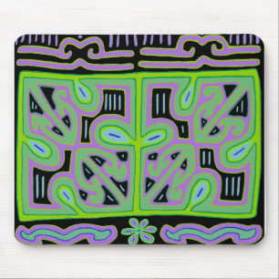 Panama Mola Music Box Mouse Pad