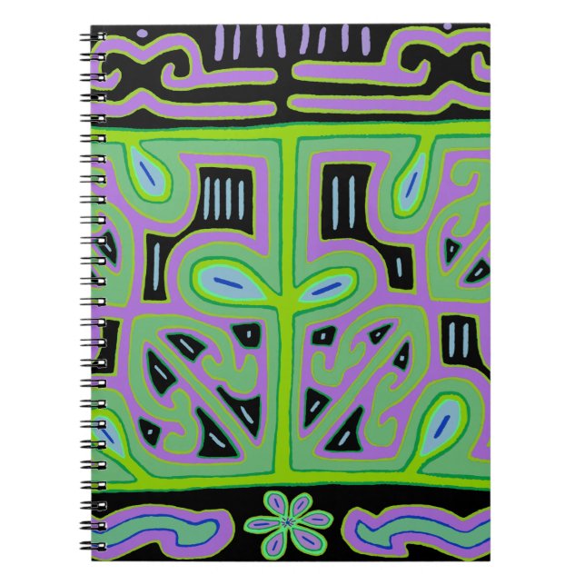 Panama Mola Music Box Notebook (Front)