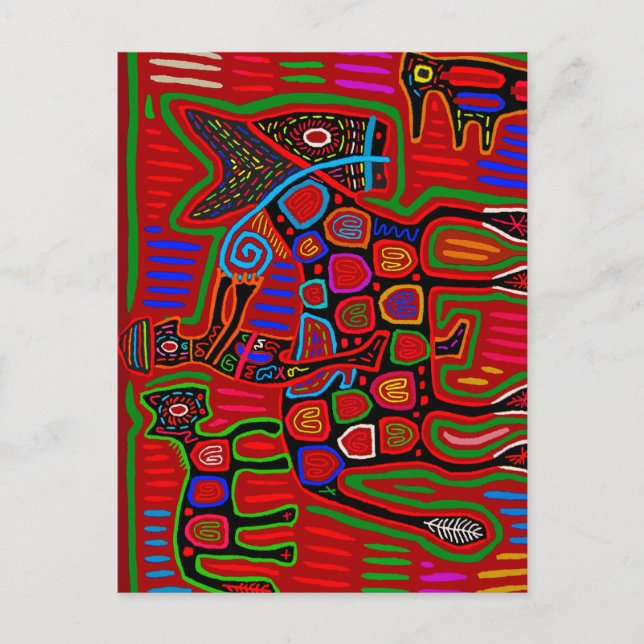 Panama Mola - Save a Horse Ride a Cowboy Postcard (Front)