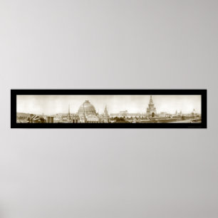 Panama Pacific Exposition San Francisco Photo 1915 Poster