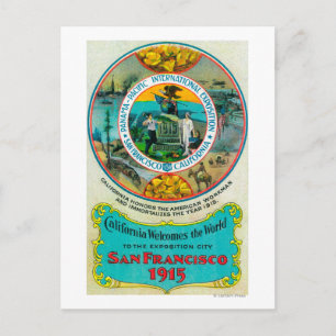 Panama Pacific International Expo Postcard