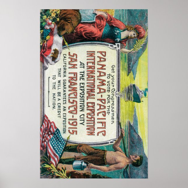 Panama Pacific International Expo Poster (Front)
