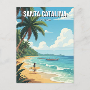 Panama Santa Catalina Travel  Postcard