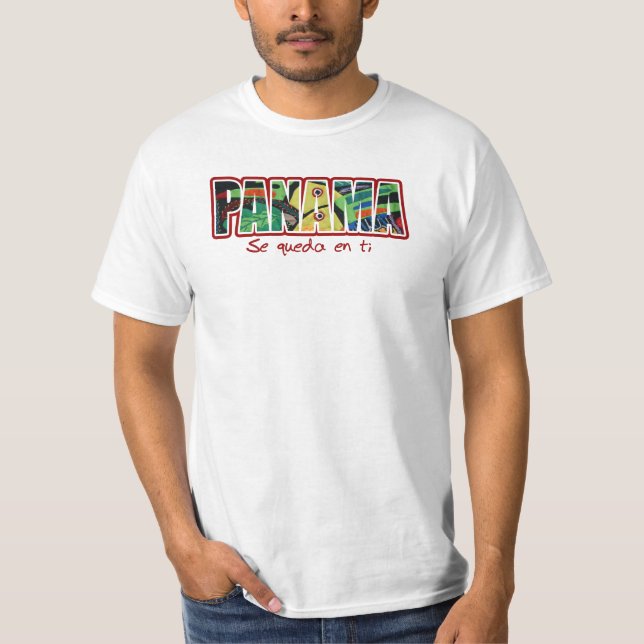 Panama Se queda en ti T-Shirt (Front)