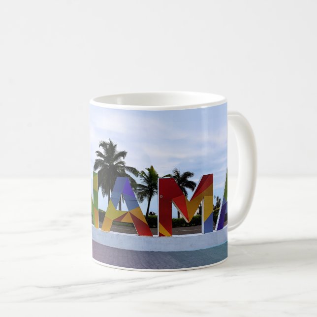 Panama Sign Mug (Front Right)