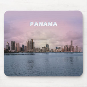 Panama Skyline Mouse Pad