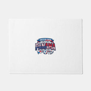 Panama Soccer 2026 Soccer Bold Country Typography  Doormat