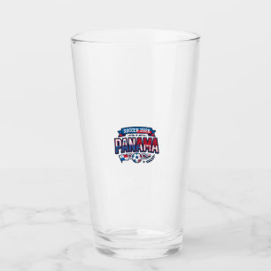 Panama Soccer 2026 Soccer Bold Country Typography Glass