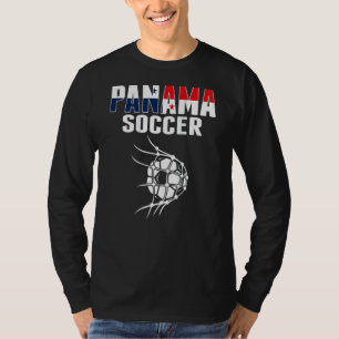 Panama Soccer Ball In Net Panamanian Football Sup T-Shirt