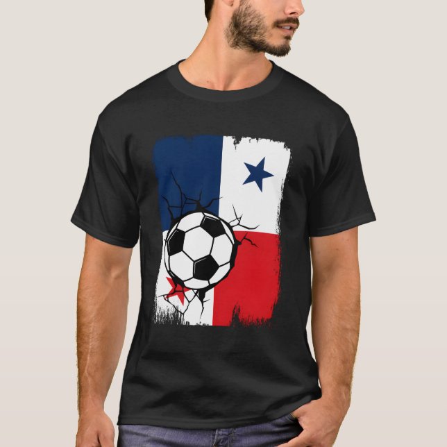 Panama Soccer T-Shirt (Front)