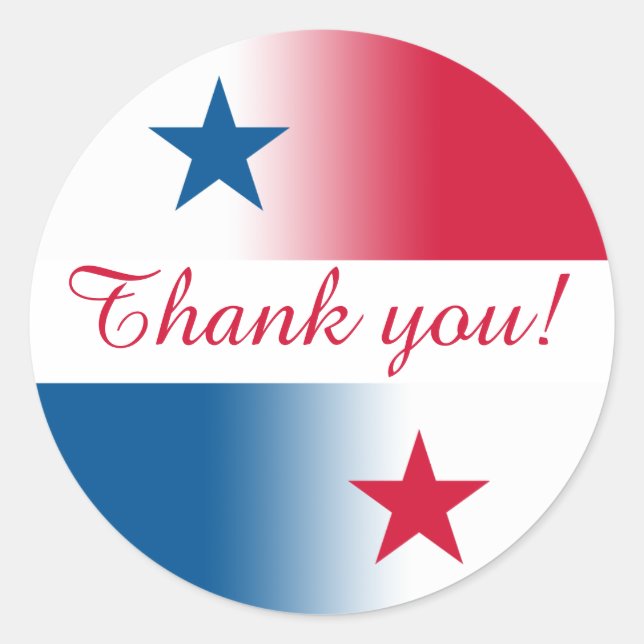 Panama Sticker w/ customisable text (Front)