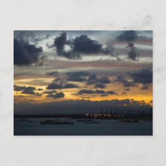 Panama Sunrise 1 Postcard