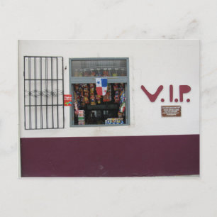 panama v.i.p. postcard