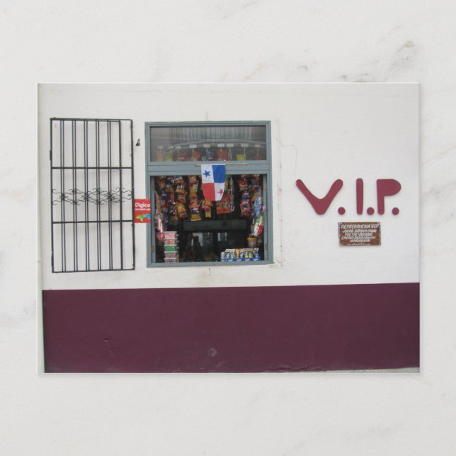 panama v.i.p. postcard (Front)