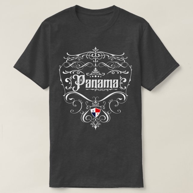 Panama Vintage design T-Shirt (Design Front)