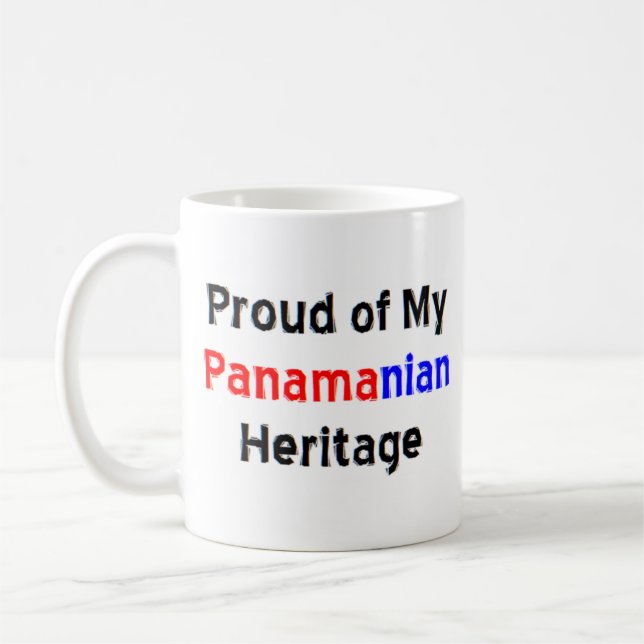 panamanian heritage coffee mug (Left)
