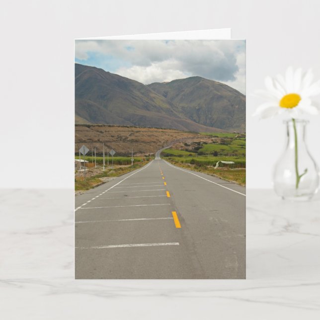 Panamerican Highway, Ecuador Card (Small Plant)