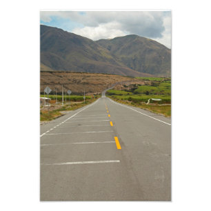 Panamerican Highway, Ecuador Photo Print