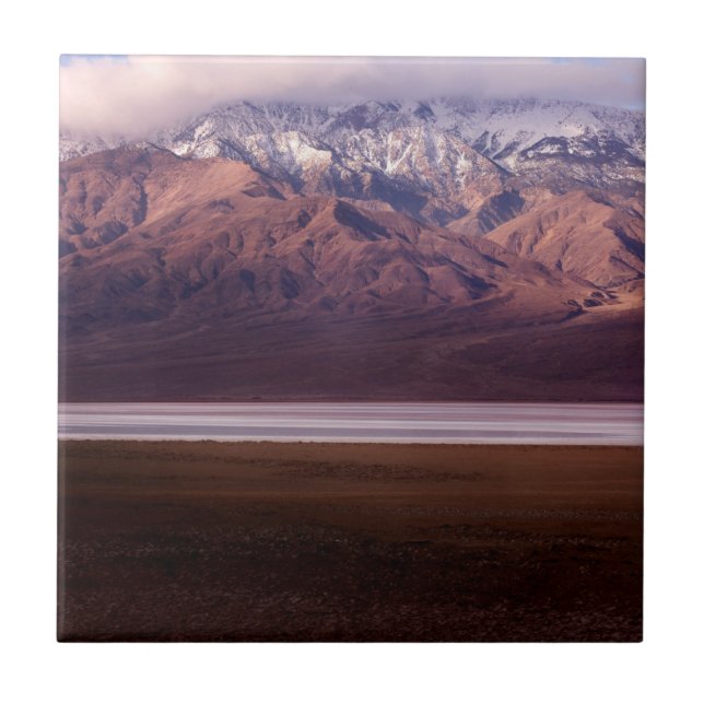 Panamint Range and Basin Ceramic Tile (Front)