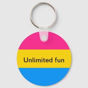Panasexual key chain