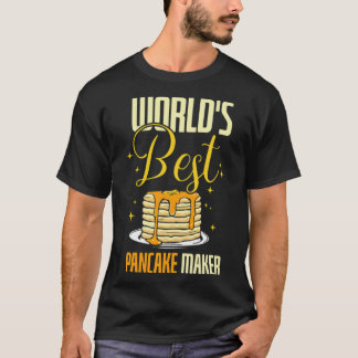 Pancake Bake Baker Pastry Chef Gift skateboard 8th T-Shirt
