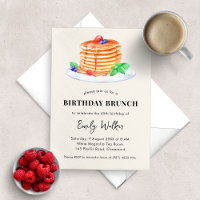 Pancake Birthday Brunch Party