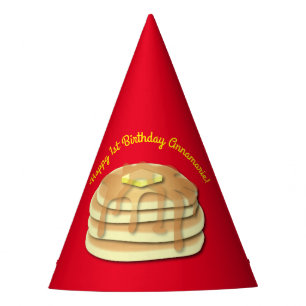 Pancake Birthday Party Flapjack Cute Kids Hat
