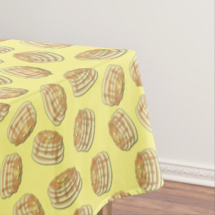 Pancake Birthday Party Flapjack Cute Kids Tablecloth