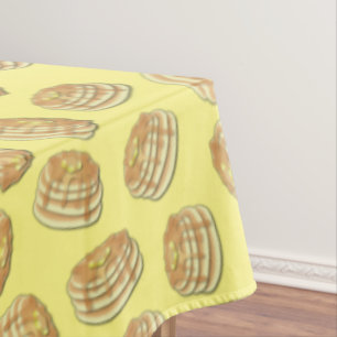Pancake Birthday Party Flapjack Cute Kids Tablecloth