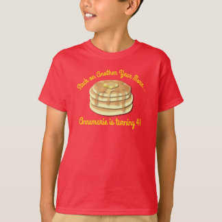 Pancake Birthday Party T-Shirt