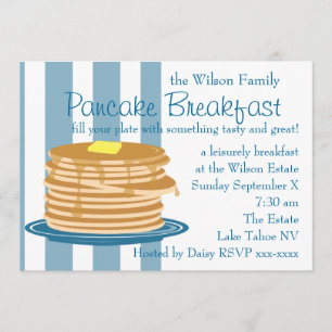 Pancake Breakfast Invitation