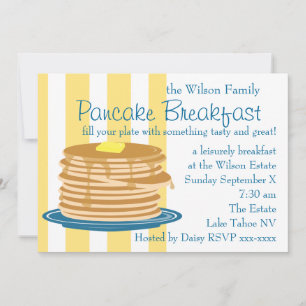 Pancake Breakfast Invitation