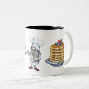 Pancake Breakfast Two-Tone Coffee Mug