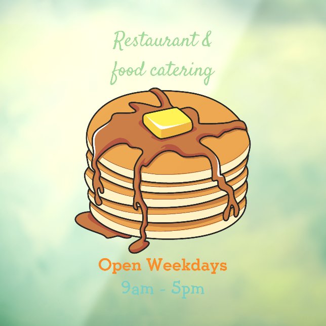 Pancake cartoon illustration (Sheet 3)
