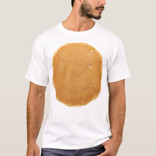 Pancake Costume Breakfast Halloween Simple Pancake T-Shirt