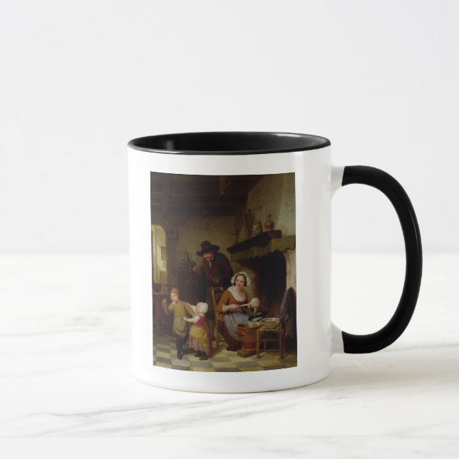 Pancake Day, 1845 Mug (Right)