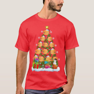 Pancake Food Lover Xmas Holiday Santa Pancake Chri T-Shirt