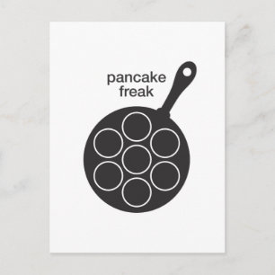Pancake Freak Postcard