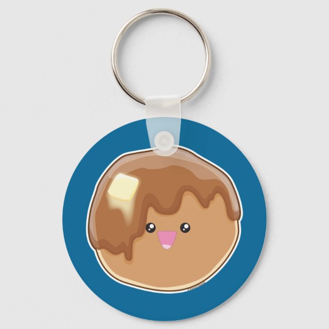 Pancake! Key Ring (Front)
