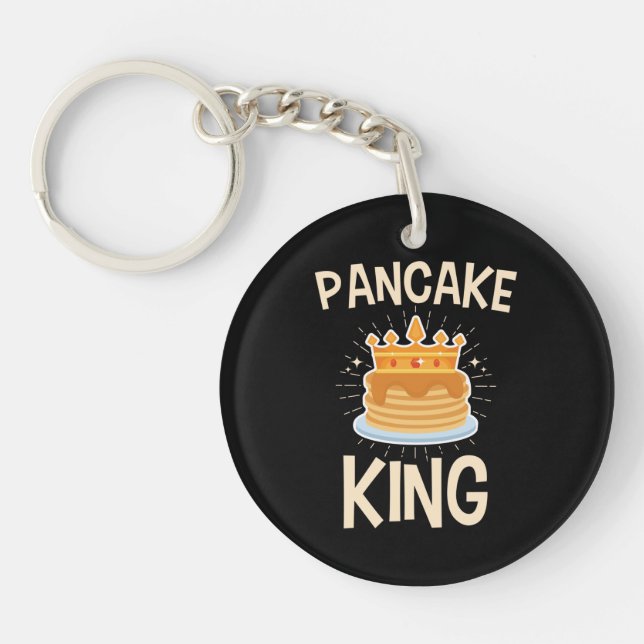 Pancake King Key Ring (Front)