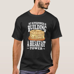Pancake Maker & Flapjack Breakfast Designs For Pan T-Shirt