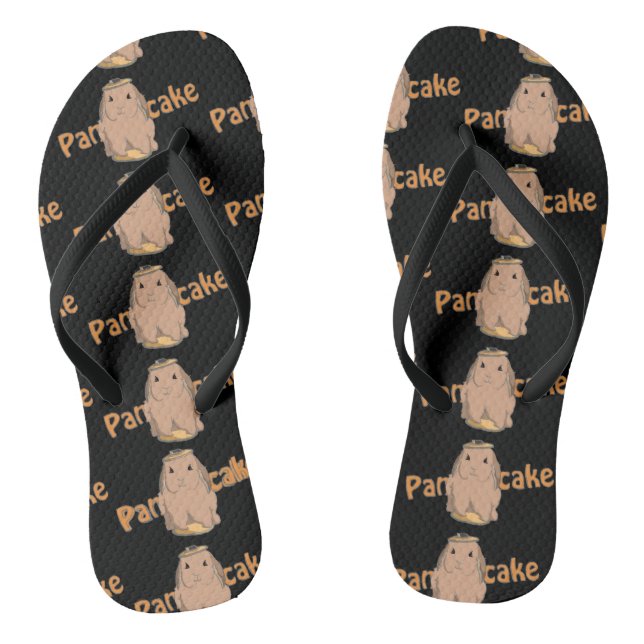 Pancakebunnyflipflops Thongs (Footbed)