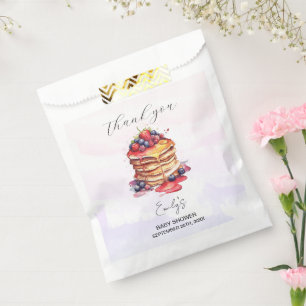 Pancakes and Pacifiers Brunch Baby Shower Favour Bag