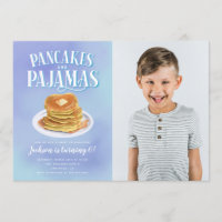 Pancakes and Pyjamas Boys Birthday Party