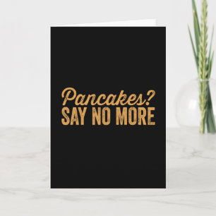 Pancakes Card