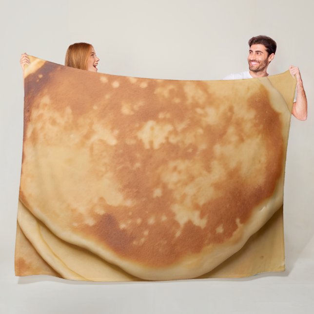 Pancakes Fleece Blanket (In Situ)