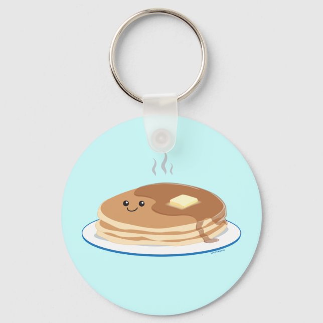Pancakes Key Ring (Front)